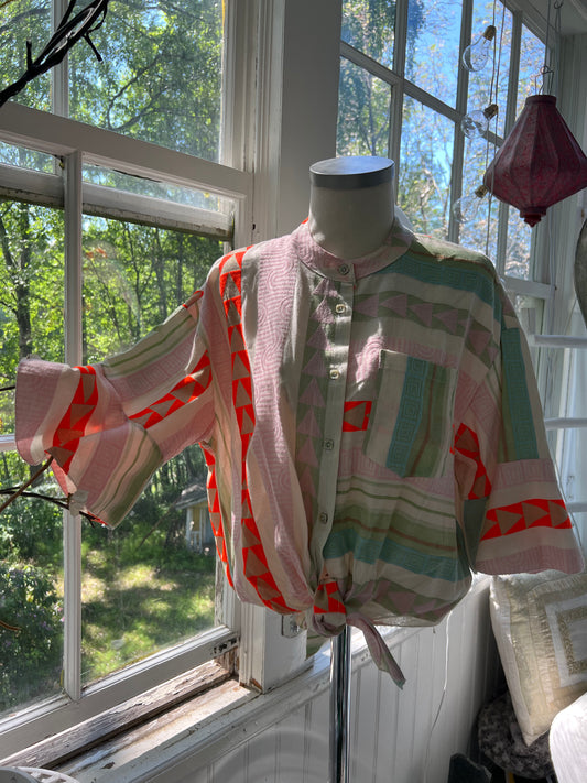 Blus bomull
